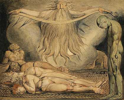 死亡之家`The House of Death by William Blake