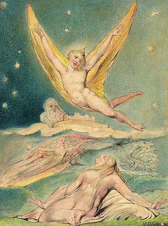 云雀，1757-1827`The Lark, 1757-1827 by William Blake