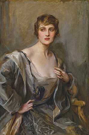 温菲尔德·西夫顿夫人，née Jean Gazlay Donaldson`Mrs Winfield Sifton, née Jean Gazlay Donaldson (1916) by Philip Alexius de László