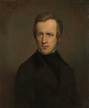 约翰·维尔纳德斯·比尔德（1811-1890），画家`Johannes Wernardus Bilders (1811 – 1890), painter (1847) by Bastiaan De Poorter