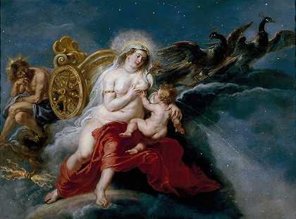 银河系的起源`The Origin Of The Milky Way (1636~1637) by Peter Paul Rubens