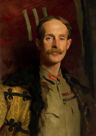 伊恩·斯坦迪什·蒙泰斯·汉密尔顿将军`General Sir Ian Standish Monteith Hamilton by John Singer Sargent