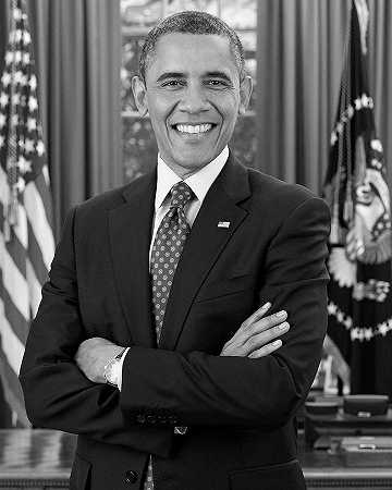 巴拉克·奥巴马`Barack Obama by Official White House Photo