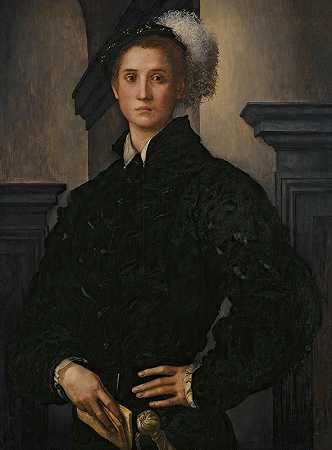 科西莫·德梅迪奇肖像`Portrait Of Cosimo I De Medici by Pontormo (Jacopo Carucci)
