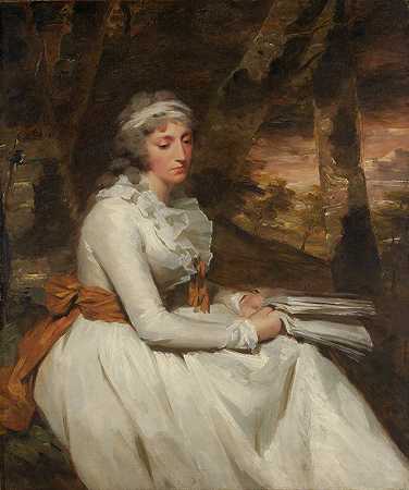 理查德·亚历山大·奥斯瓦尔德夫人`Mrs. Richard Alexander Oswald (ca. 1794) by Sir Henry Raeburn