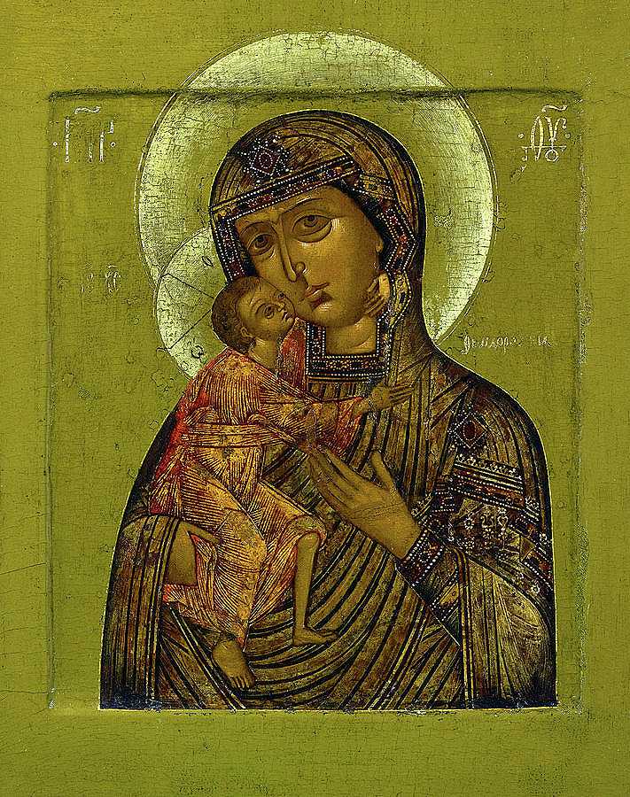 黑人圣母玛利亚`Black Virgin Mary by Russian Icon
