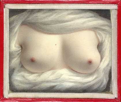 美丽显露`Beauty Revealed (1828) by Sarah Goodridge