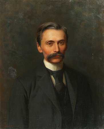 部长罗特纳博士`Minister Dr. Rottner (1896) by Zygmunt Ajdukiewicz