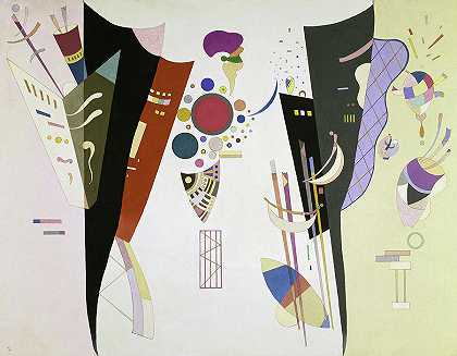 互惠协议，1942年`Reciprocal Accords, 1942 by Wassily Kandinsky