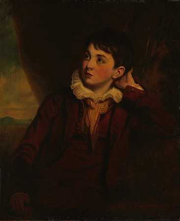 威廉·阿彻·希（1810-1899），艺术家儿子`William Archer Shee (1810–1899), the Artists Son (ca. 1820) by Martin Archer Shee