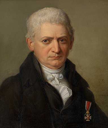 Vinzenz Kern博士，维也纳大学教授`Vinzenz Kern, Arzt und Universitätsprofessor in Wien (1816) by Karl Jakob Theodor Leybold