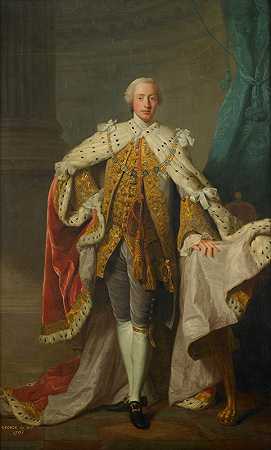 乔治三世`George III (1761) by William Buchy