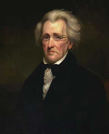 安德鲁·杰克逊，1840年`Andrew Jackson, 1840 by Edward Dalton Marchant