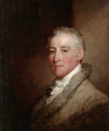约翰·特伦贝尔上校`Colonel John Trumbull (1818) by Gilbert Stuart