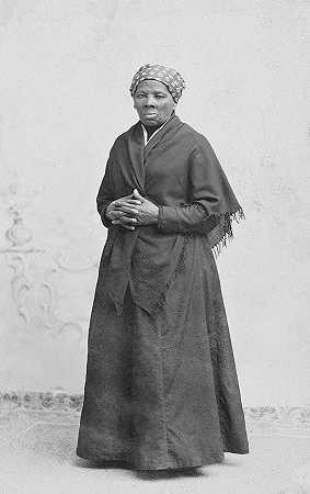 哈丽特·塔布曼，1885年`Harriet Tubman, 1885 by American School