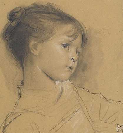 安奈尔`Annerl (1885) by Gustav Klimt