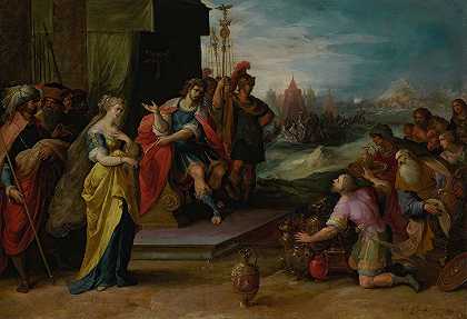 Scipio的节制`The Continence of Scipio by Frans Francken the Younger