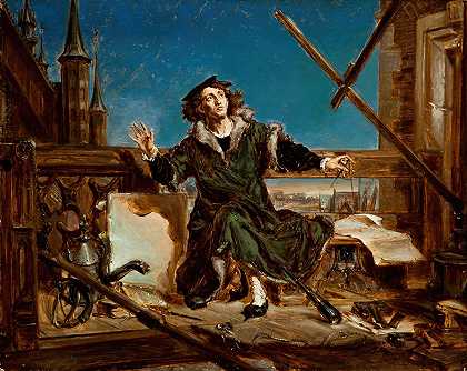 尼古拉斯·哥白尼`Nicolaus Copernicus (1871) by Jan Matejko