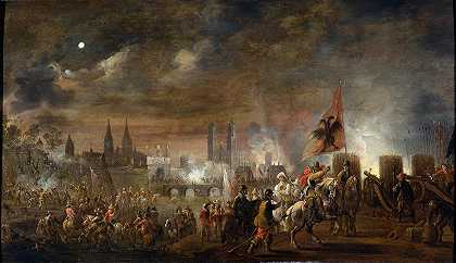 马格德堡围城（1631）`The Siege of Magdeburg (1631) (1650) by Pieter Meulener