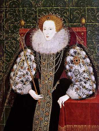 伊丽莎白一世，16世纪`Elizabeth I, 16th century by British School