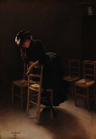 祈祷`La Prière (1883) by Jean Béraud