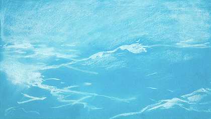 海鸥与海浪`Seagull and Waves by Winslow Homer