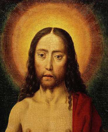 基督的头`Head of Christ by Dirk Bouts