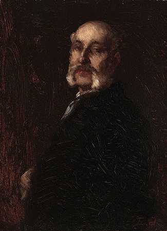 塞缪尔·W·罗兹`Samuel W. Rowse (c. 1881) by Eastman Johnson