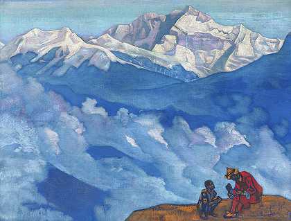 搜寻之珠，1924年`Pearl of Searching, 1924 by Nicholas Roerich