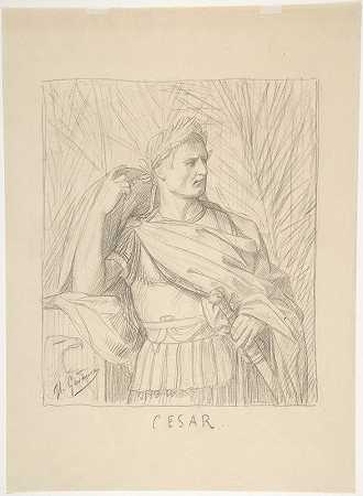 凯撒大帝`Julius Caesar by Jean-Léon Gérôme