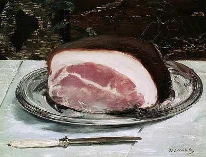火腿`Ham by Edouard Manet