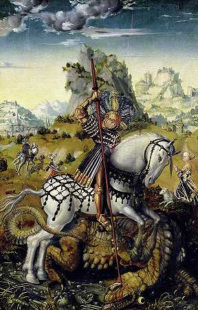 圣乔治`Saint George by Lucas Cranach