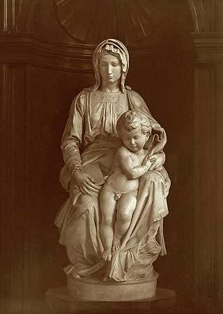 布鲁日的麦当娜`Madonna of Bruges by Michelangelo