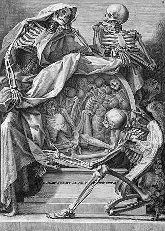 骷髅`Skeletons by Old Master