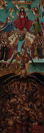 最后的判决，1440-1441`The Last Judgment, 1440-1441 by Jan van Eyck