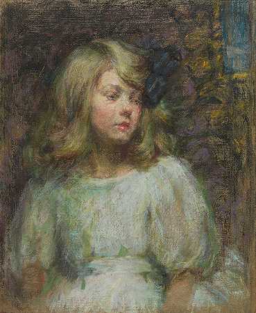 佩吉`Peggy (1910) by Alice Pike Barney