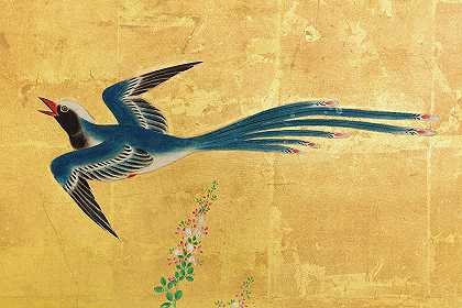 鸟`Bird by Kano Eitatsu