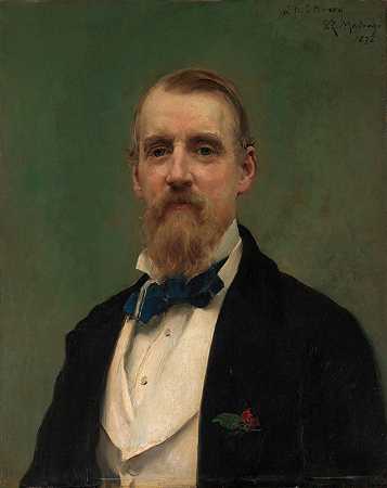 塞缪尔·P·艾弗里（1822-1904）`Samuel P. Avery (1822–1904) (1876) by Raimundo de Madrazo y Garreta