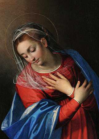 圣母玛利亚`Virgin Mary by Scipione Pulzone