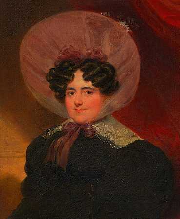 玛丽·阿尔萨伯（已婚缪尔纳·冯·马诺）`Marie Arthaber (verheiratete Müllner von Marnau) (around 1845) by Moritz Michael Daffinger
