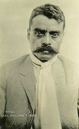 埃米利亚诺·萨帕塔，1910-1919`Emiliano Zapata, 1910-1919 by American School
