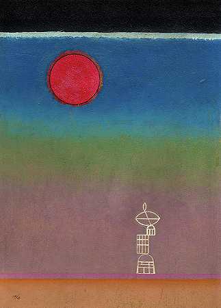 远在1930年`Far Away, 1930 by Wassily Kandinsky