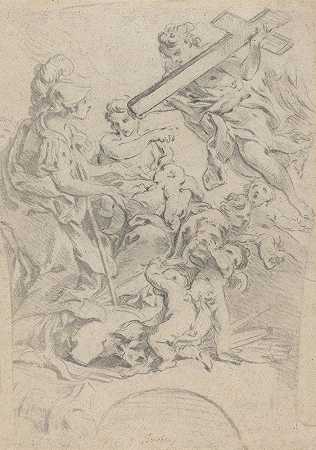 信仰与慈善`Faith and Charity (1728~1731) by François Boucher
