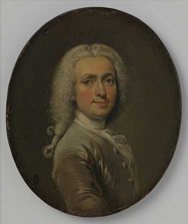 自画像`Self~Portrait (1715 ~ 1730) by Cornelis Troost