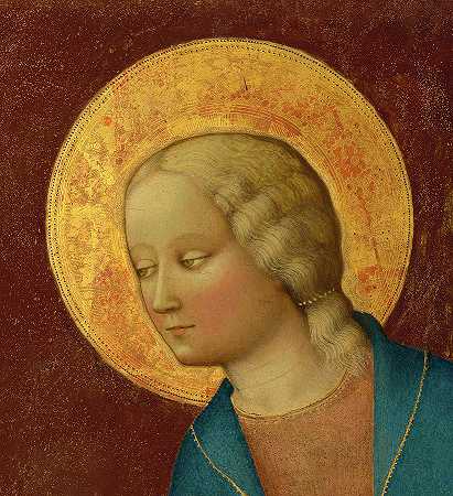 女子报`Virgin Annunciate by Masolino da Panicale
