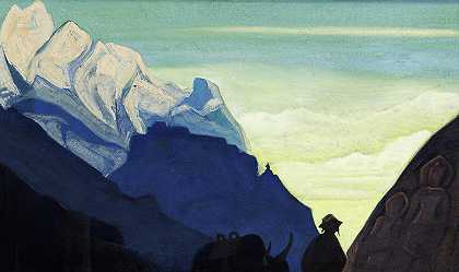拉胡尔，1932年`Lakhul, 1932 by Nicholas Roerich