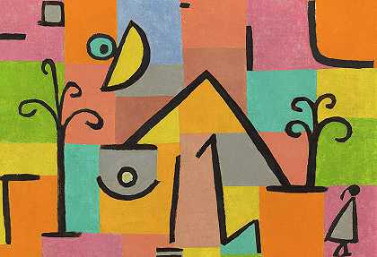 东方的幸福`Oriental-Bliss by Paul Klee