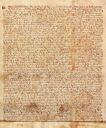 大宪章，自由大宪章`Magna Carta, Great Charter of Freedoms by English School