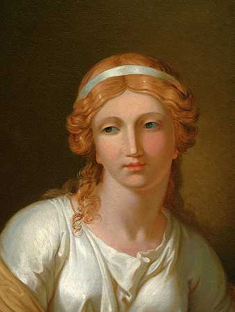 海伦，1785-1795`Helen, 1785-1795 by Johann Heinrich Wilhelm Tischbein