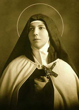 安第斯山脉耶稣的圣特蕾莎`Saint Teresa of Jesus of Los Andes by Unknown